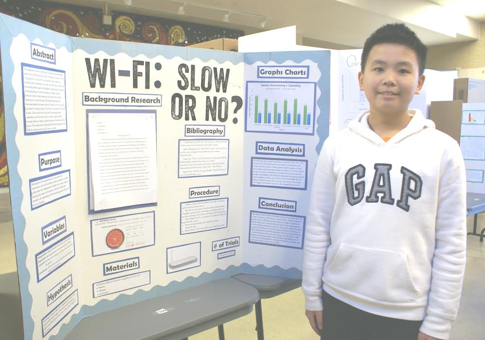 Abington Junior High School Science Fair Spotlights Fascinating