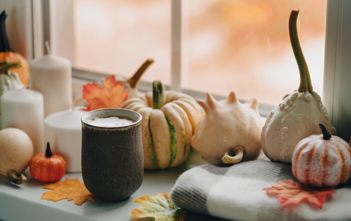 Cozy fall composition.