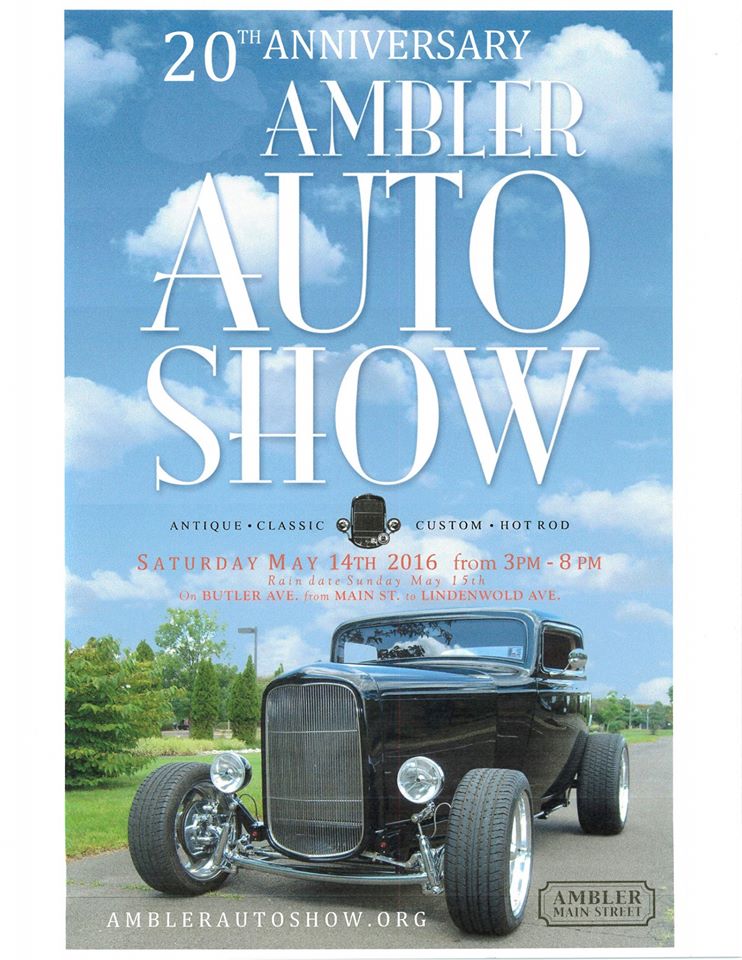 20th Annual Ambler Auto Show Montco Happening