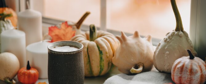 Cozy fall composition.